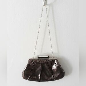 Jessica McClintock Bronze Clutch